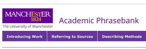 manchester university academic phrasebank